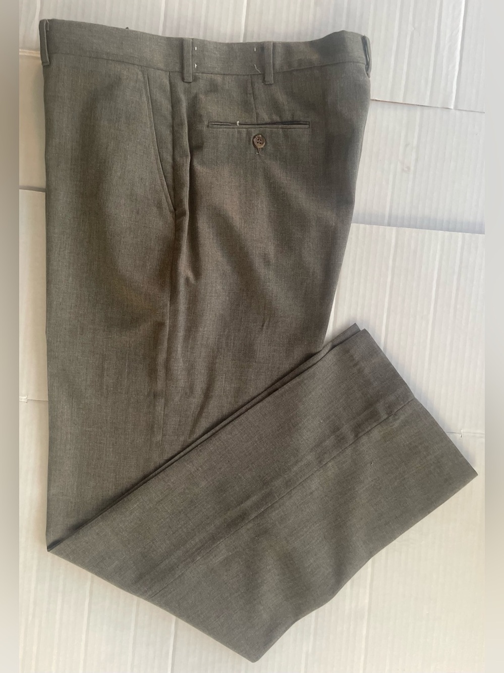 The Men's Store Olive Gray Dress Pants
